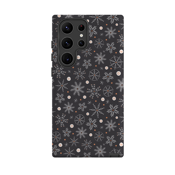 Samsung Tough Case - Christmas Snowflakes II By Ali Brookes