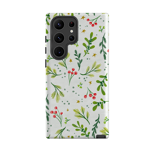 Samsung Tough Case - Christmas Stars By Katherine Quinn