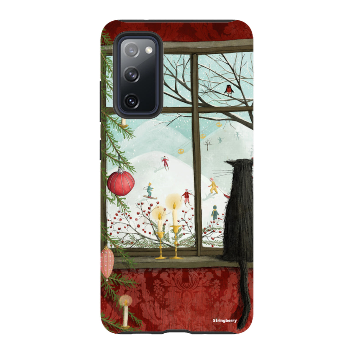 Samsung Tough Case - Christmas Window By Maja Lindberg