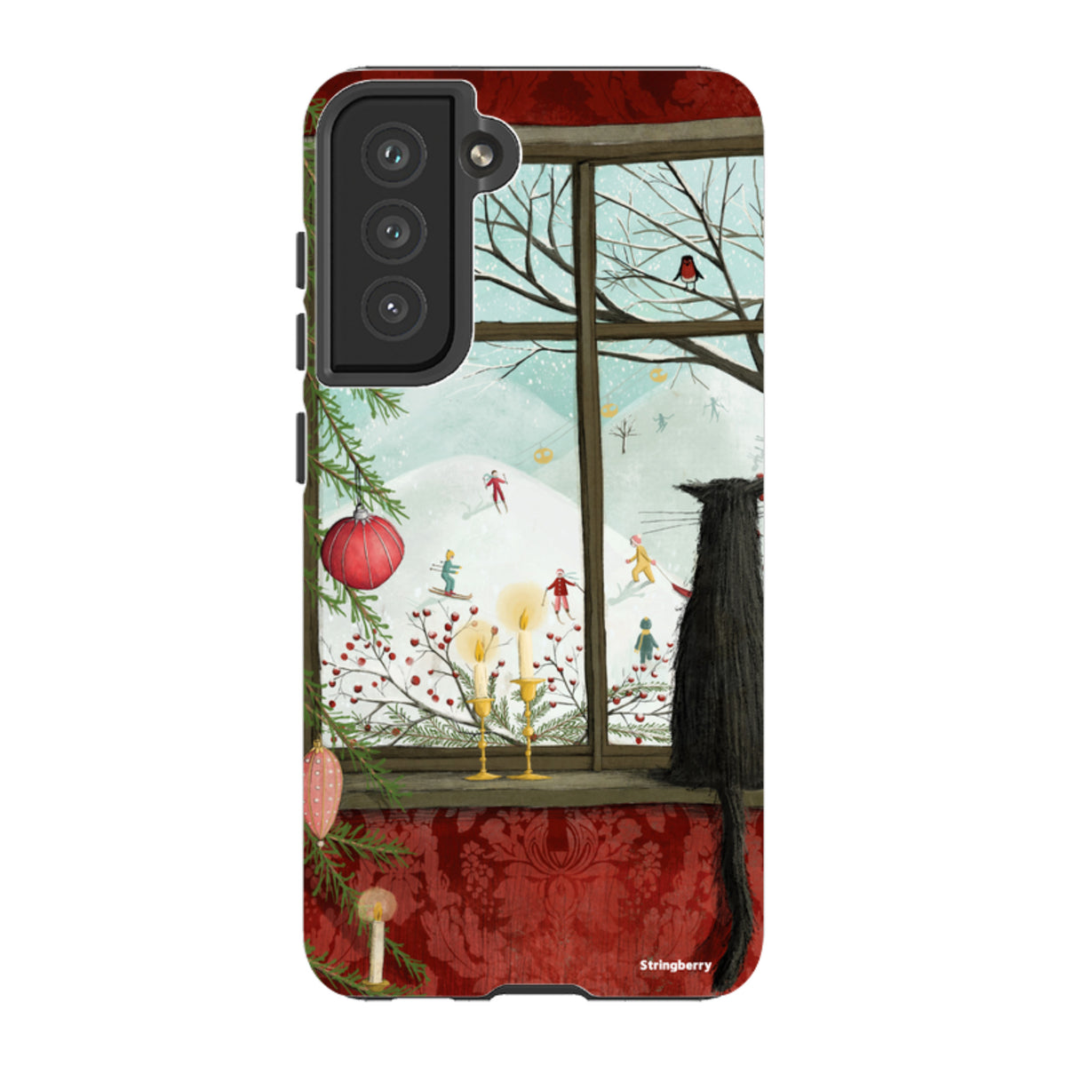 Samsung Tough Case - Christmas Window By Maja Lindberg