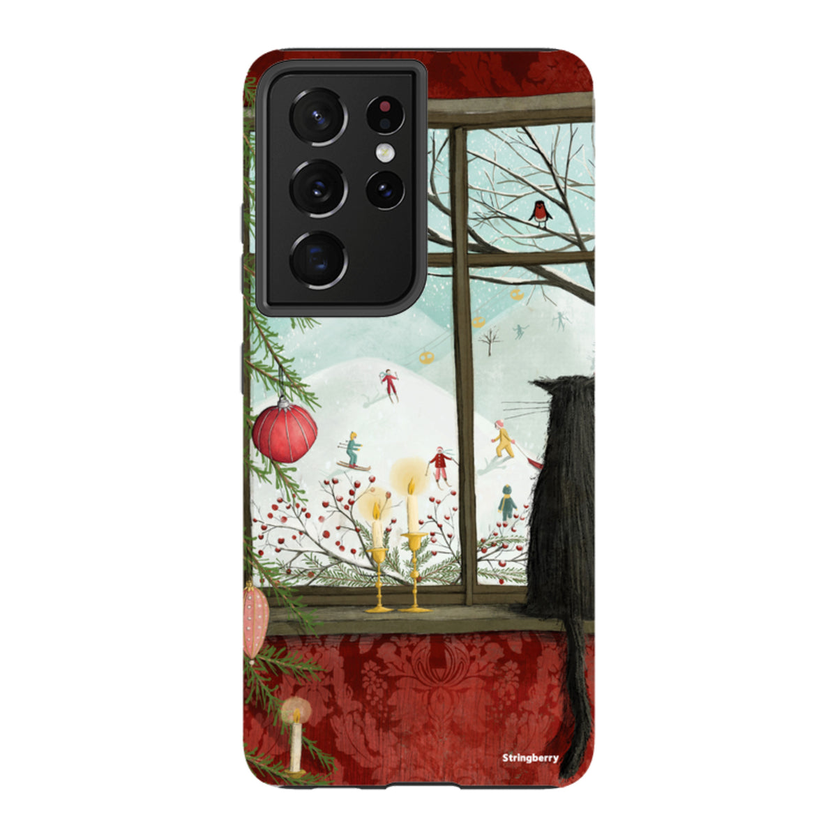 Samsung Tough Case - Christmas Window By Maja Lindberg