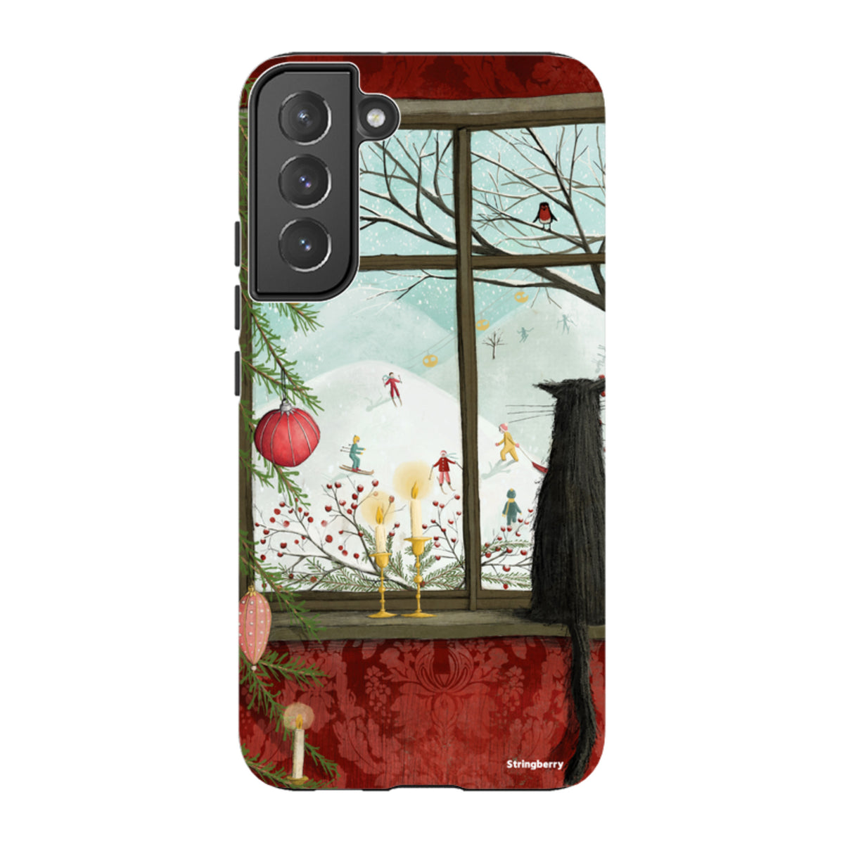 Samsung Tough Case - Christmas Window By Maja Lindberg