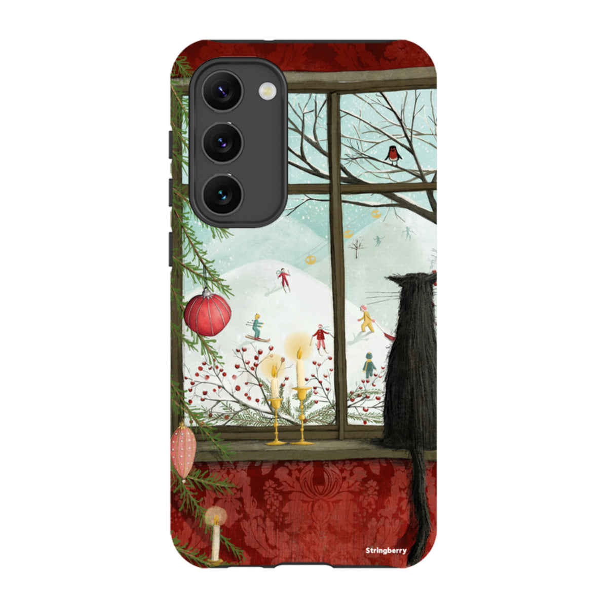 Samsung Tough Case - Christmas Window By Maja Lindberg