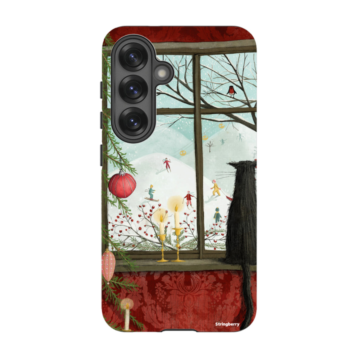 Samsung Tough Case - Christmas Window By Maja Lindberg