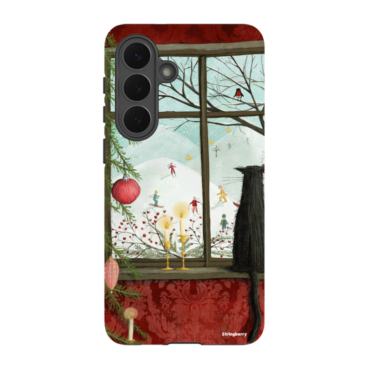 Samsung Tough Case - Christmas Window By Maja Lindberg