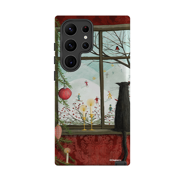 Samsung Tough Case - Christmas Window By Maja Lindberg
