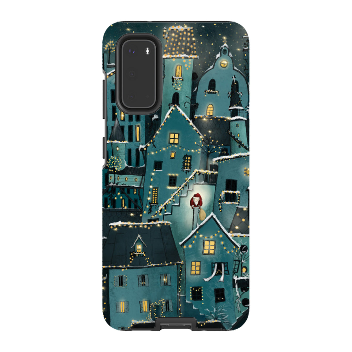 Samsung Tough Case - Citywinkles Blue By Maja Lindberg