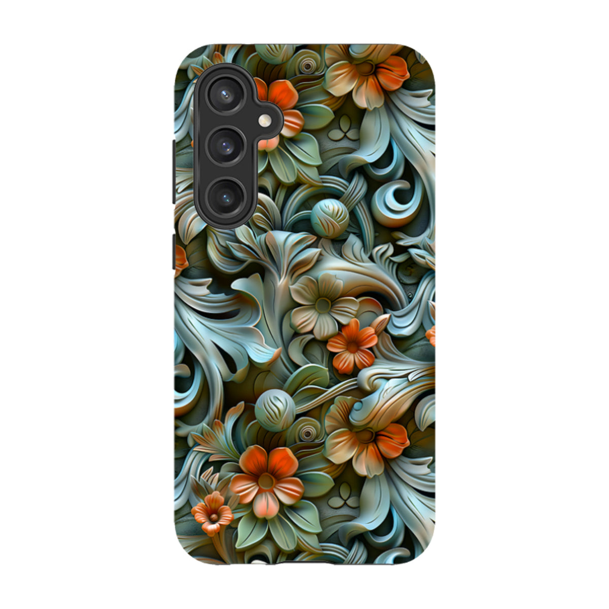 Samsung Tough Case - Clover Floral