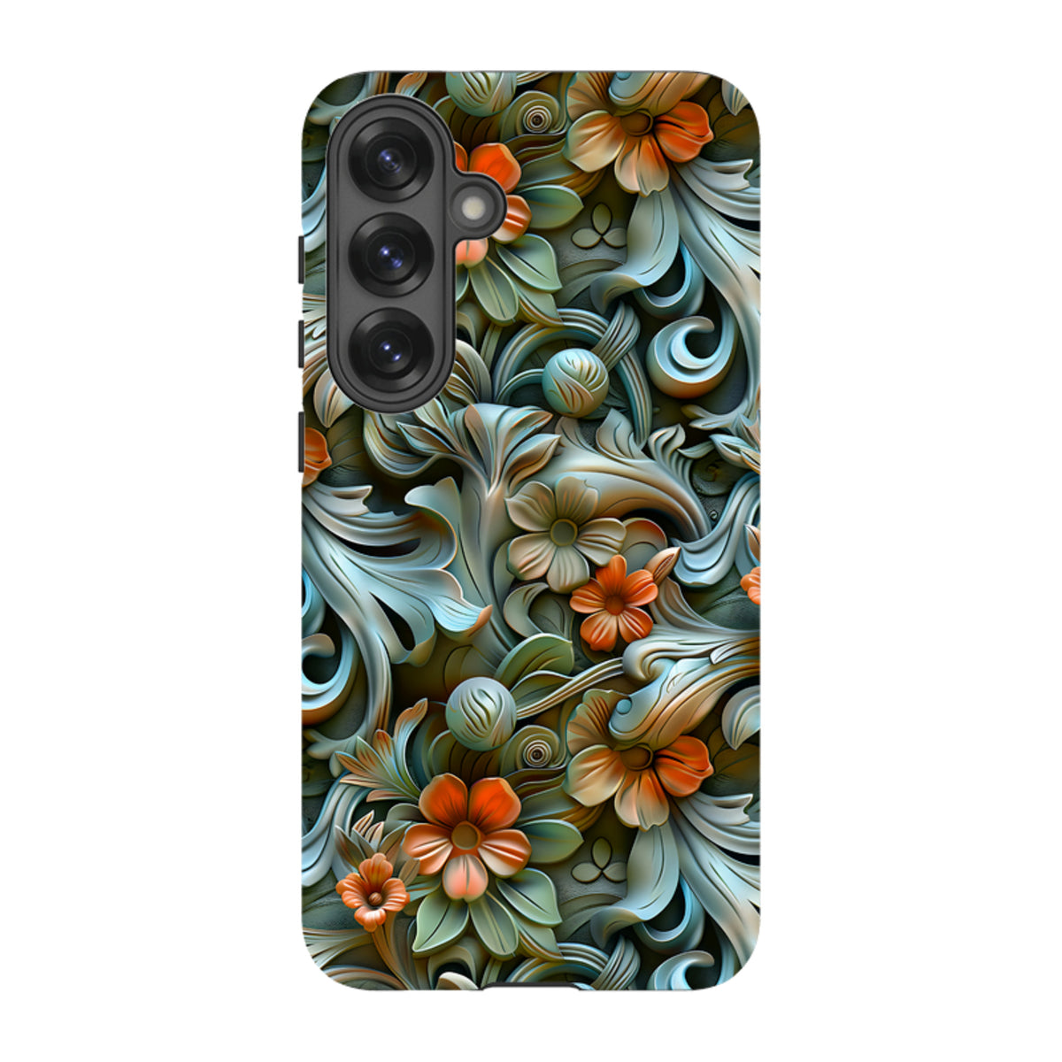 Samsung Tough Case - Clover Floral