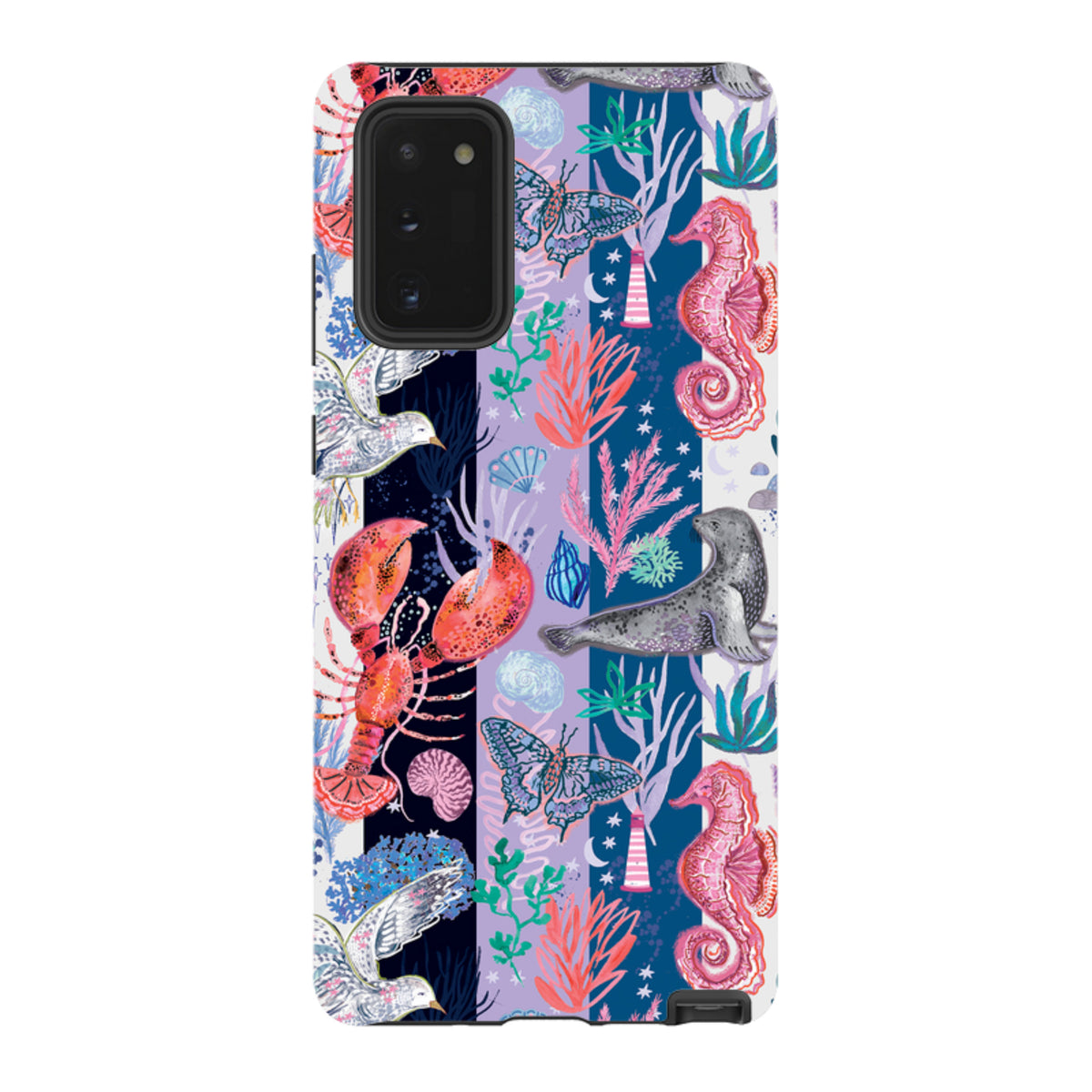 Samsung Tough Case – Coastal Calling Stripe III von Emma Frances Grant