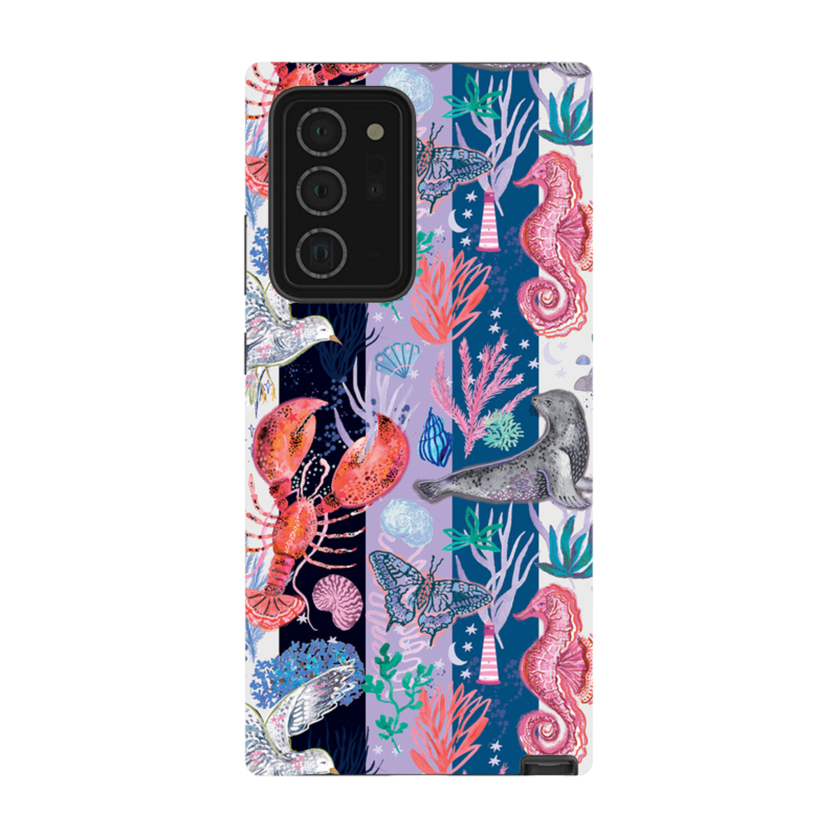 Samsung Tough Case – Coastal Calling Stripe III von Emma Frances Grant