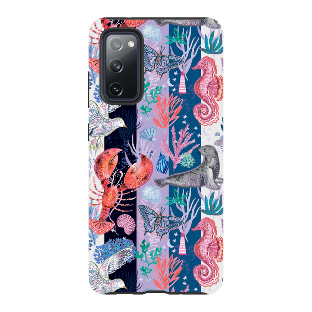 Samsung Tough Case – Coastal Calling Stripe III von Emma Frances Grant