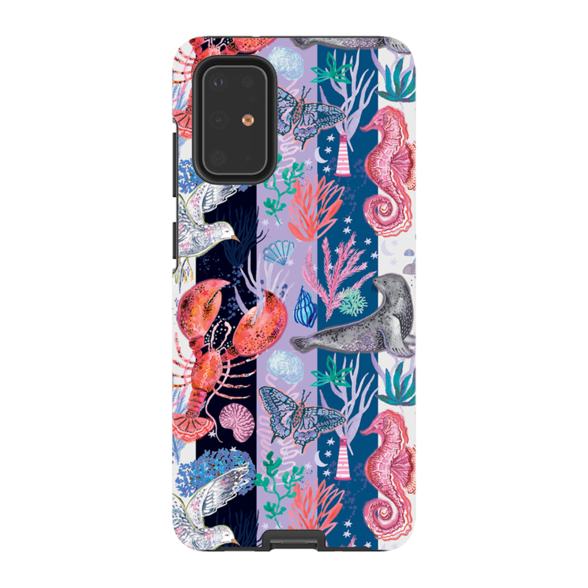Samsung Tough Case – Coastal Calling Stripe III von Emma Frances Grant