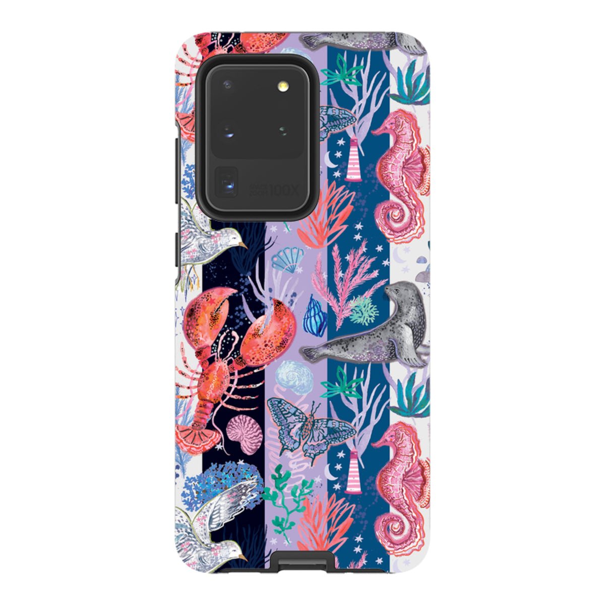 Samsung Tough Case – Coastal Calling Stripe III von Emma Frances Grant