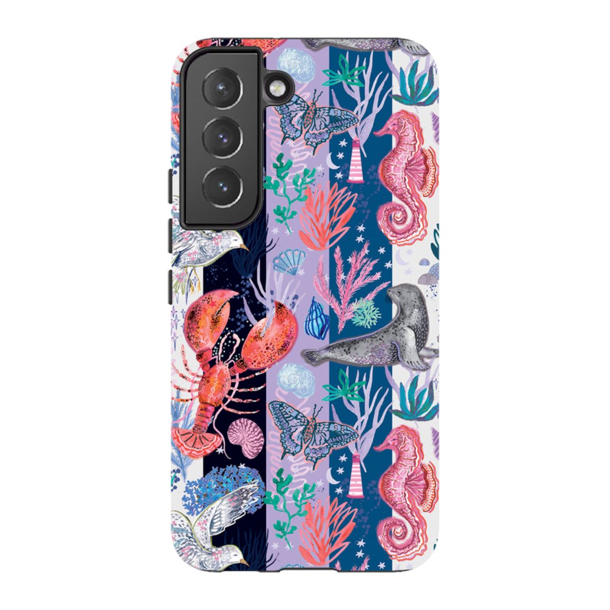Samsung Tough Case – Coastal Calling Stripe III von Emma Frances Grant