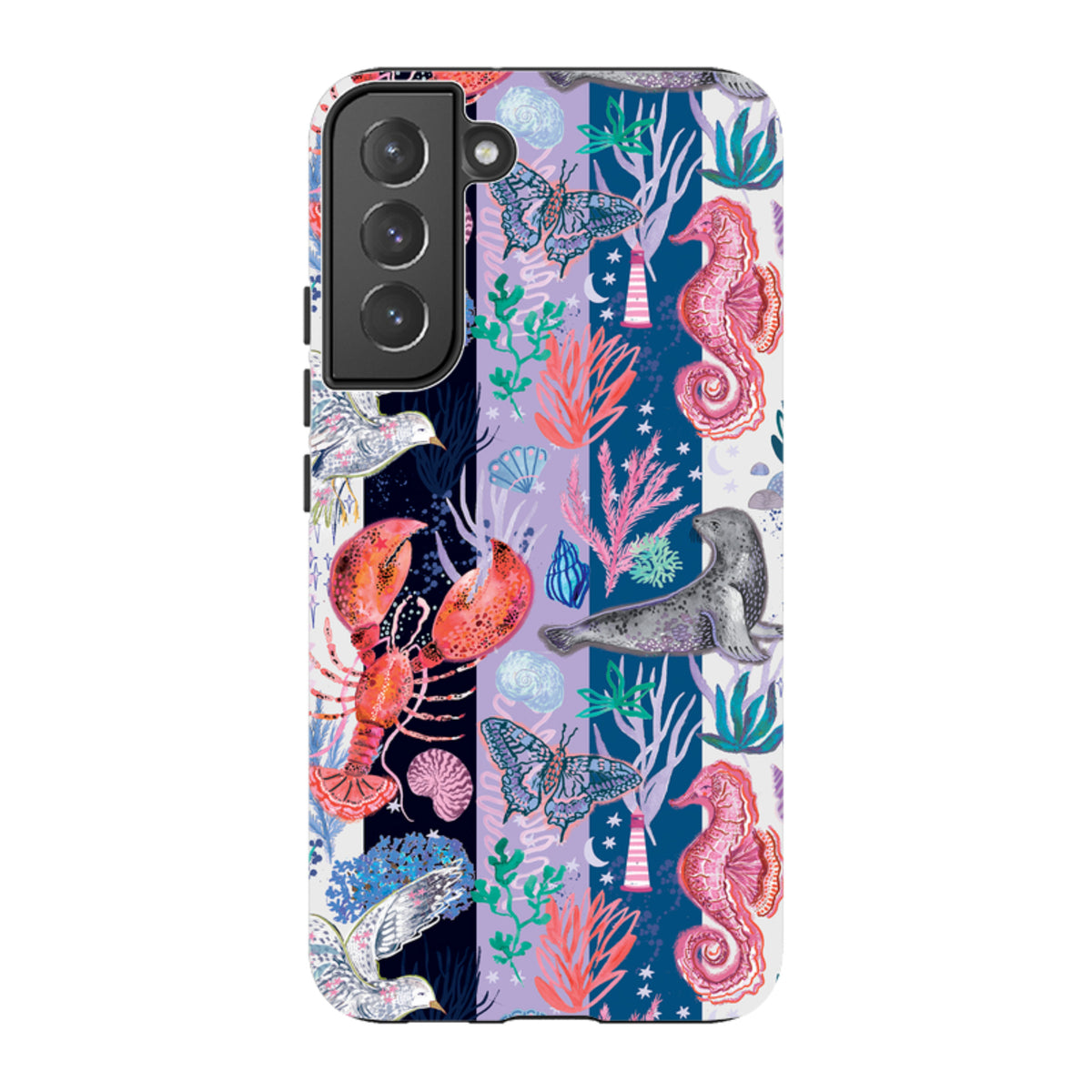 Samsung Tough Case – Coastal Calling Stripe III von Emma Frances Grant