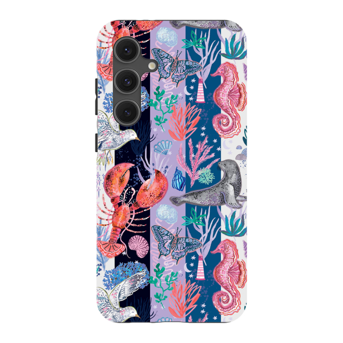 Samsung Tough Case – Coastal Calling Stripe III von Emma Frances Grant