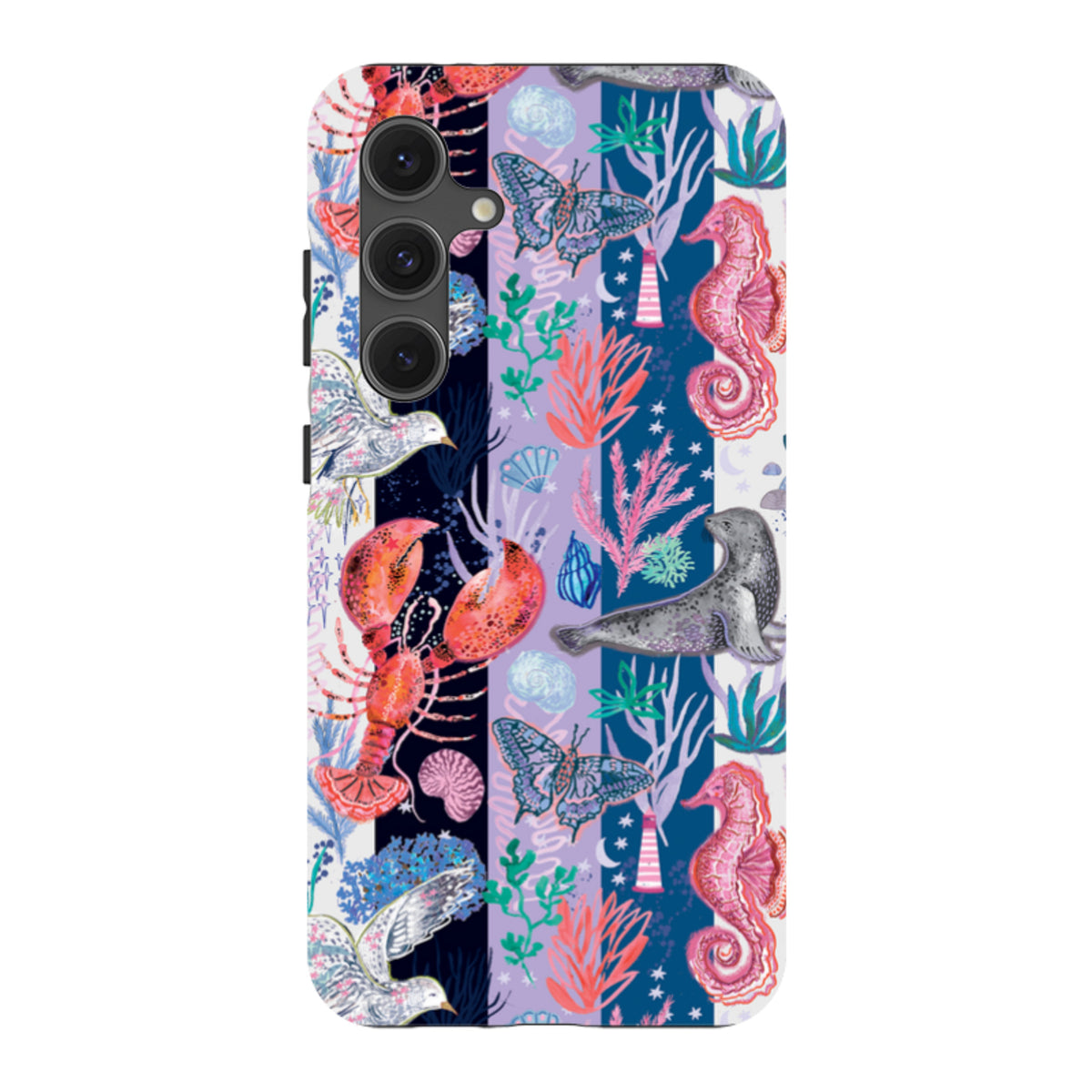 Samsung Tough Case – Coastal Calling Stripe III von Emma Frances Grant