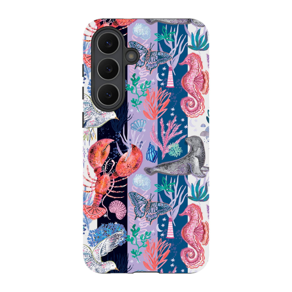 Samsung Tough Case – Coastal Calling Stripe III von Emma Frances Grant