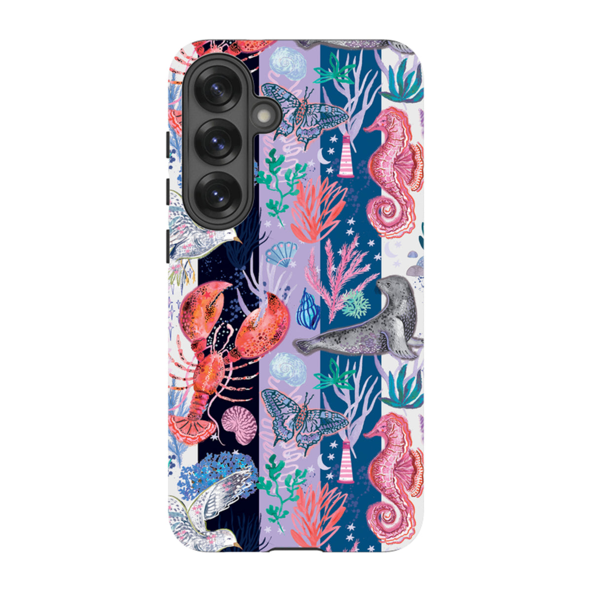 Samsung Tough Case – Coastal Calling Stripe III von Emma Frances Grant