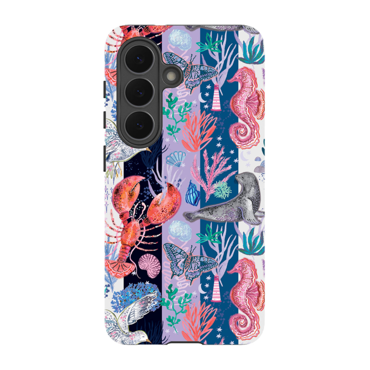 Samsung Tough Case – Coastal Calling Stripe III von Emma Frances Grant