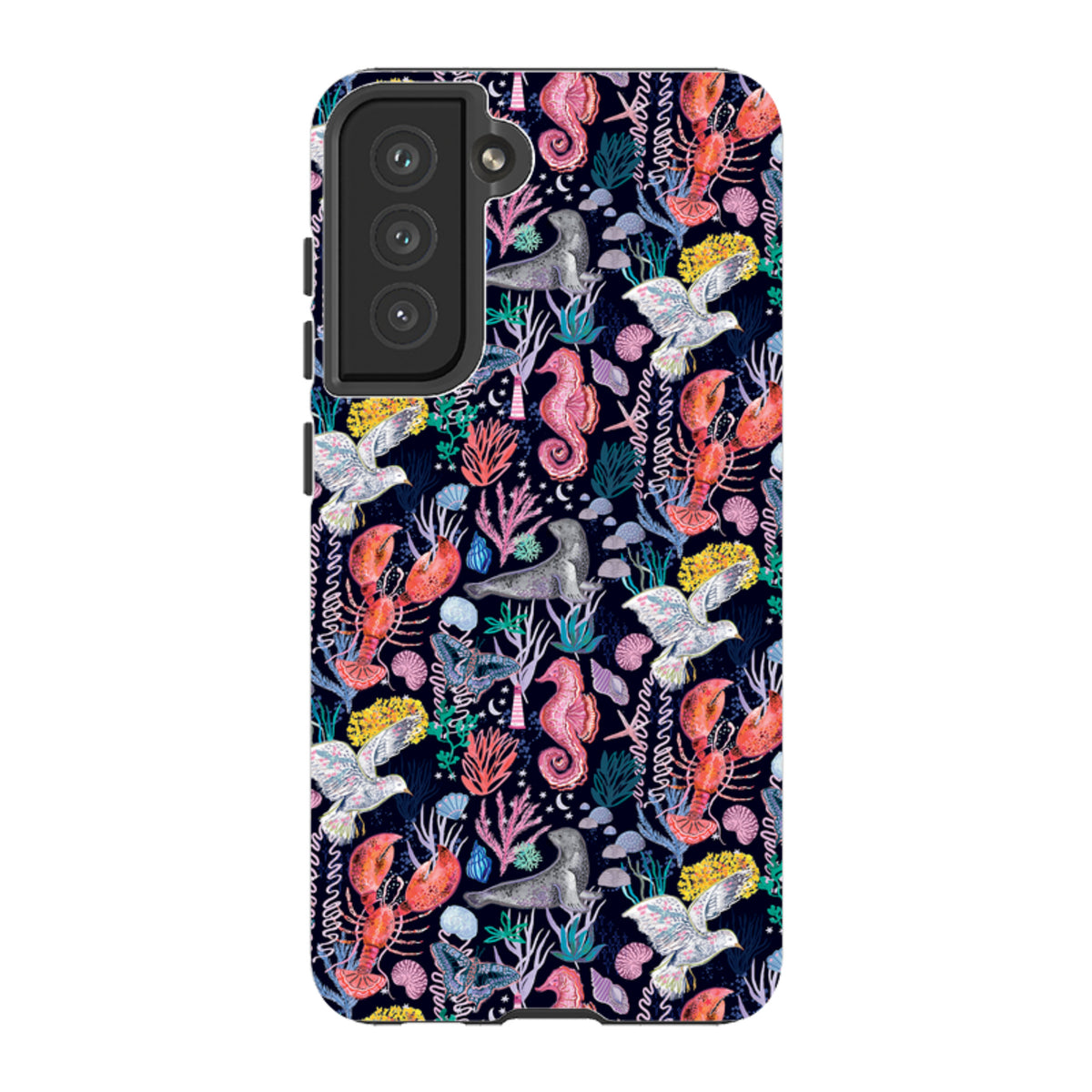 Samsung Tough  Case - Coastline Pattern A By Emma Frances Grant