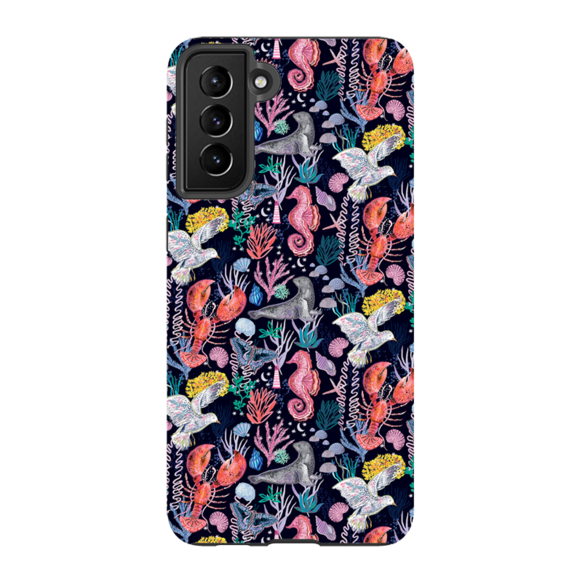 Samsung Tough  Case - Coastline Pattern A By Emma Frances Grant