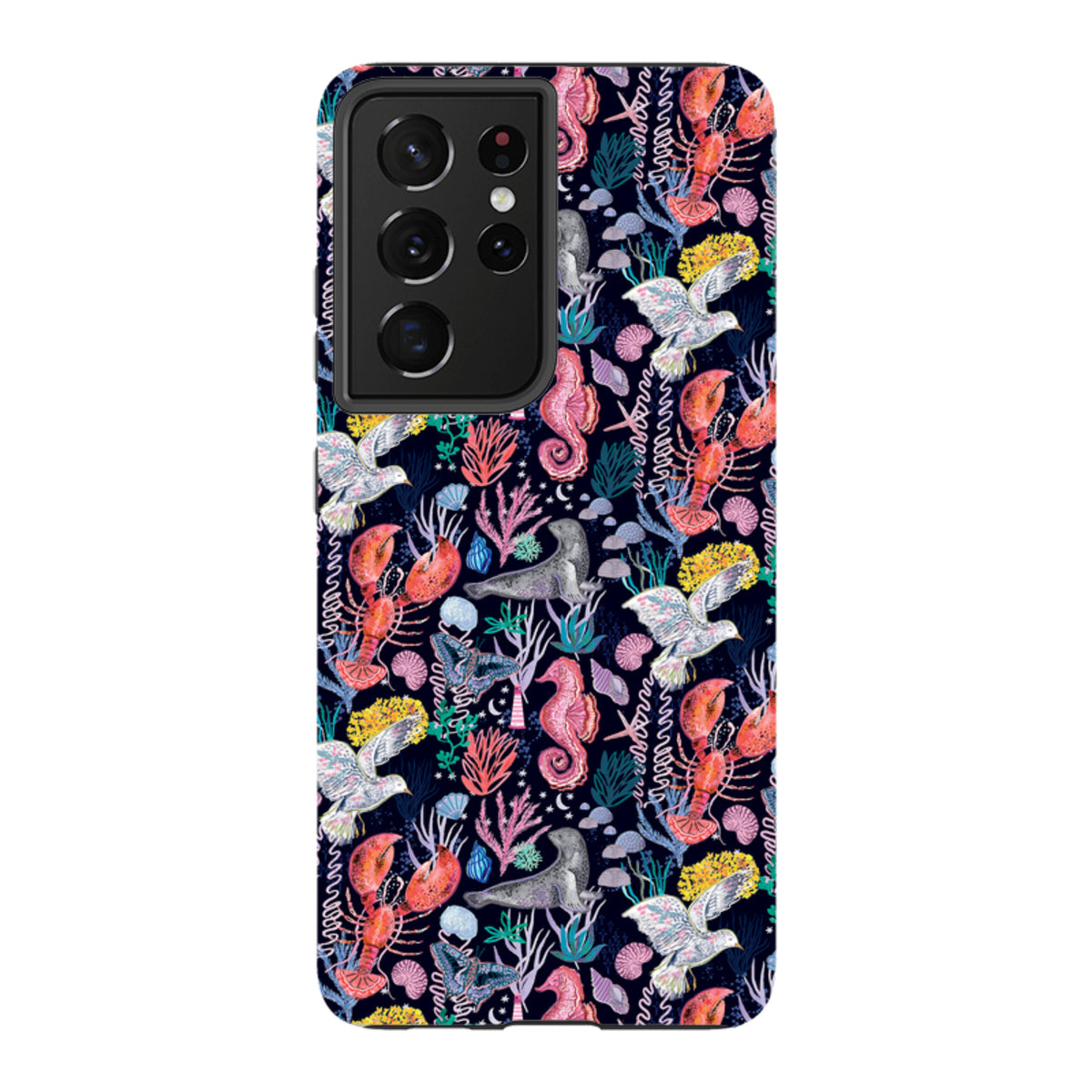 Samsung Tough  Case - Coastline Pattern A By Emma Frances Grant