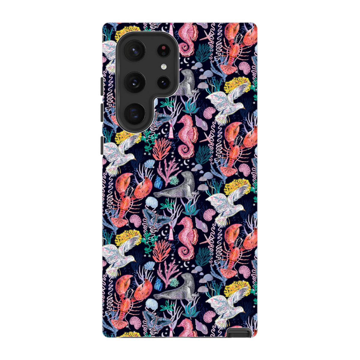 Samsung Tough  Case - Coastline Pattern A By Emma Frances Grant