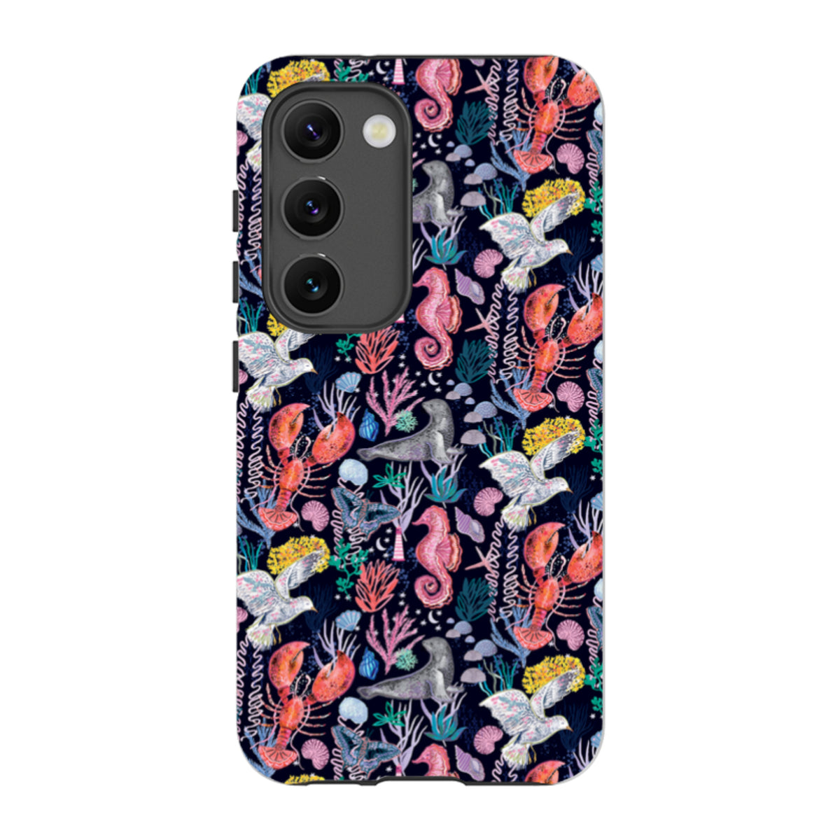 Samsung Tough  Case - Coastline Pattern A By Emma Frances Grant