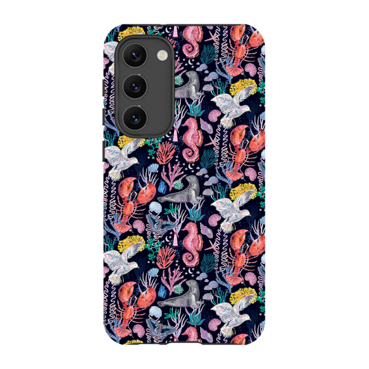 Samsung Tough  Case - Coastline Pattern A By Emma Frances Grant