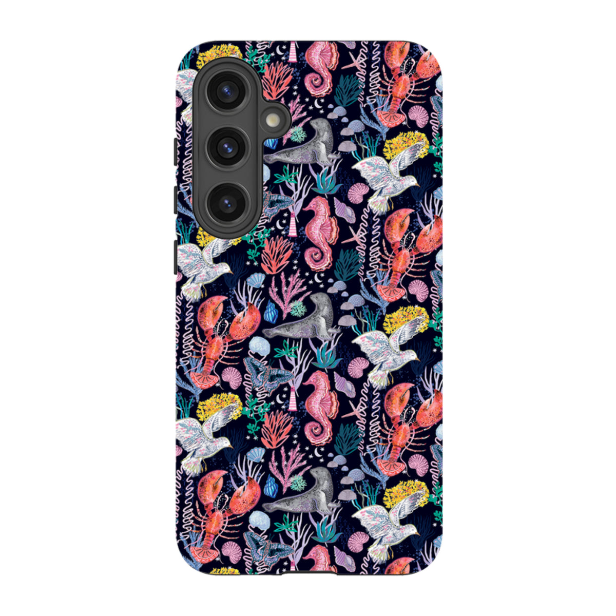 Samsung Tough  Case - Coastline Pattern A By Emma Frances Grant