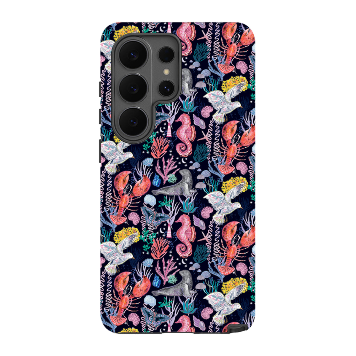 Samsung Tough  Case - Coastline Pattern A By Emma Frances Grant