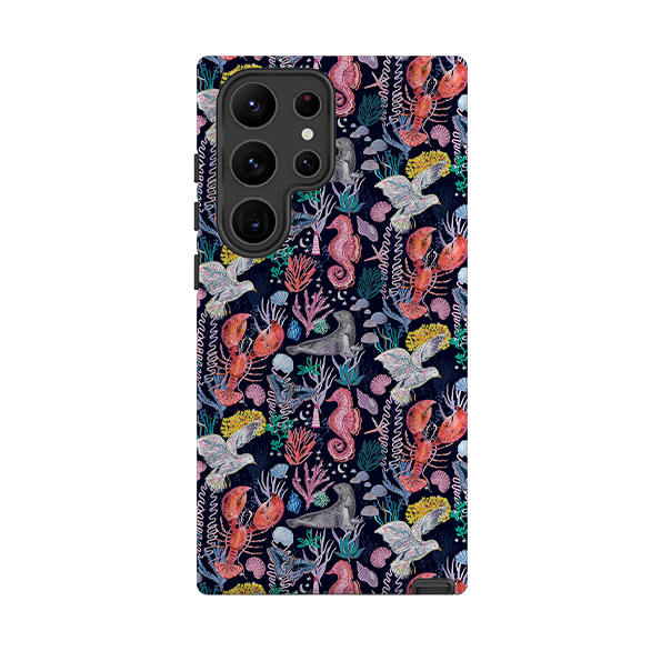 Samsung Tough  Case - Coastline Pattern A By Emma Frances Grant
