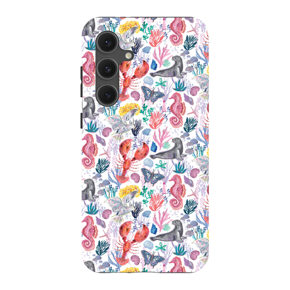 Samsung Tough  Case - Coastline Pattern B By Emma Frances Grant