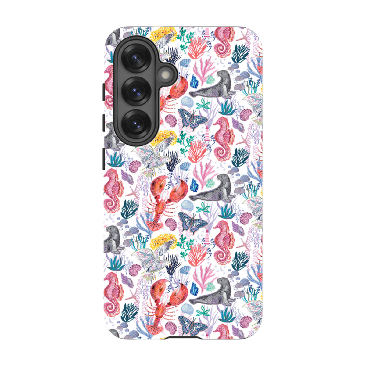 Samsung Tough  Case - Coastline Pattern B By Emma Frances Grant
