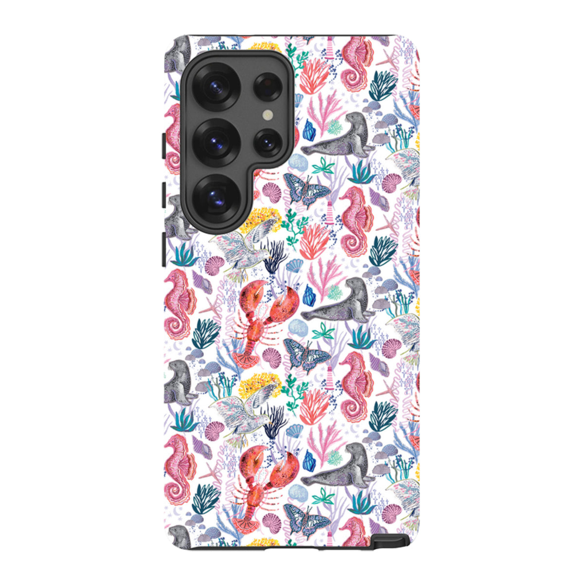 Samsung Tough  Case - Coastline Pattern B By Emma Frances Grant