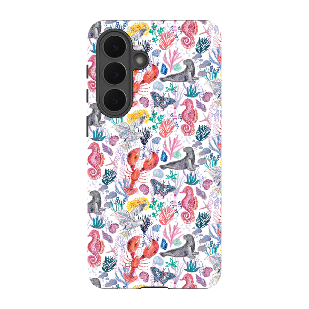 Samsung Tough  Case - Coastline Pattern B By Emma Frances Grant