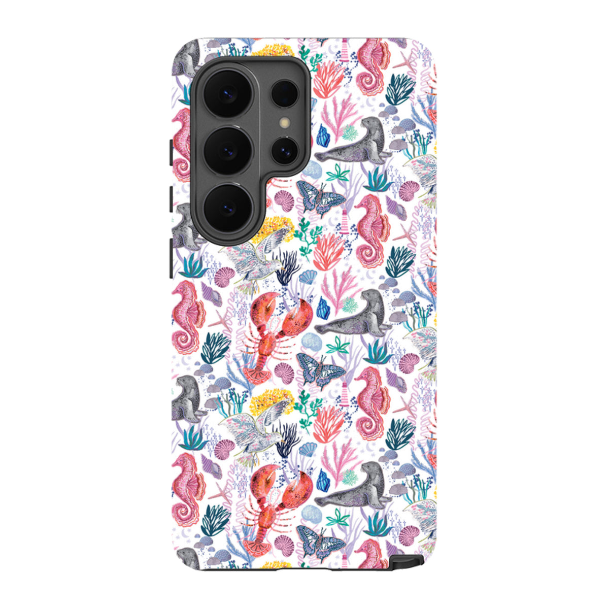 Samsung Tough  Case - Coastline Pattern B By Emma Frances Grant