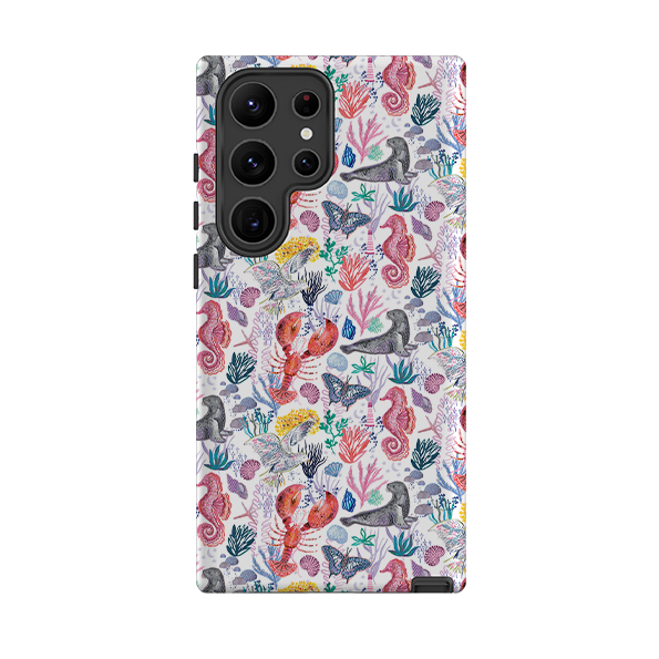 Samsung Tough  Case - Coastline Pattern B By Emma Frances Grant