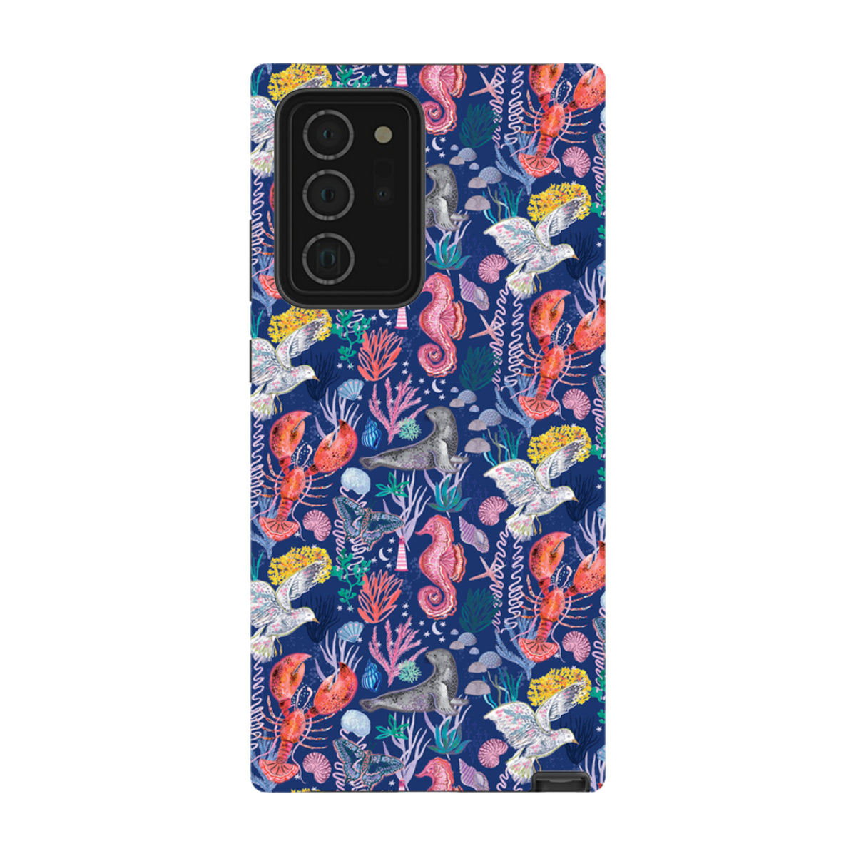 Samsung Tough  Case - Coastline Pattern C By Emma Frances Grant