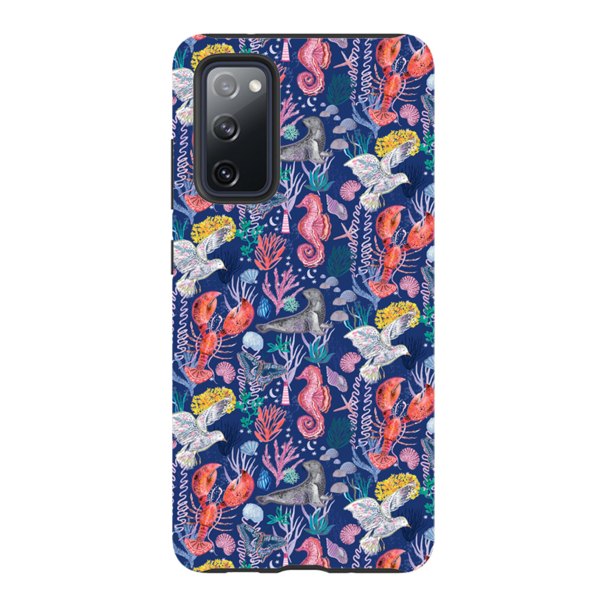 Samsung Tough  Case - Coastline Pattern C By Emma Frances Grant