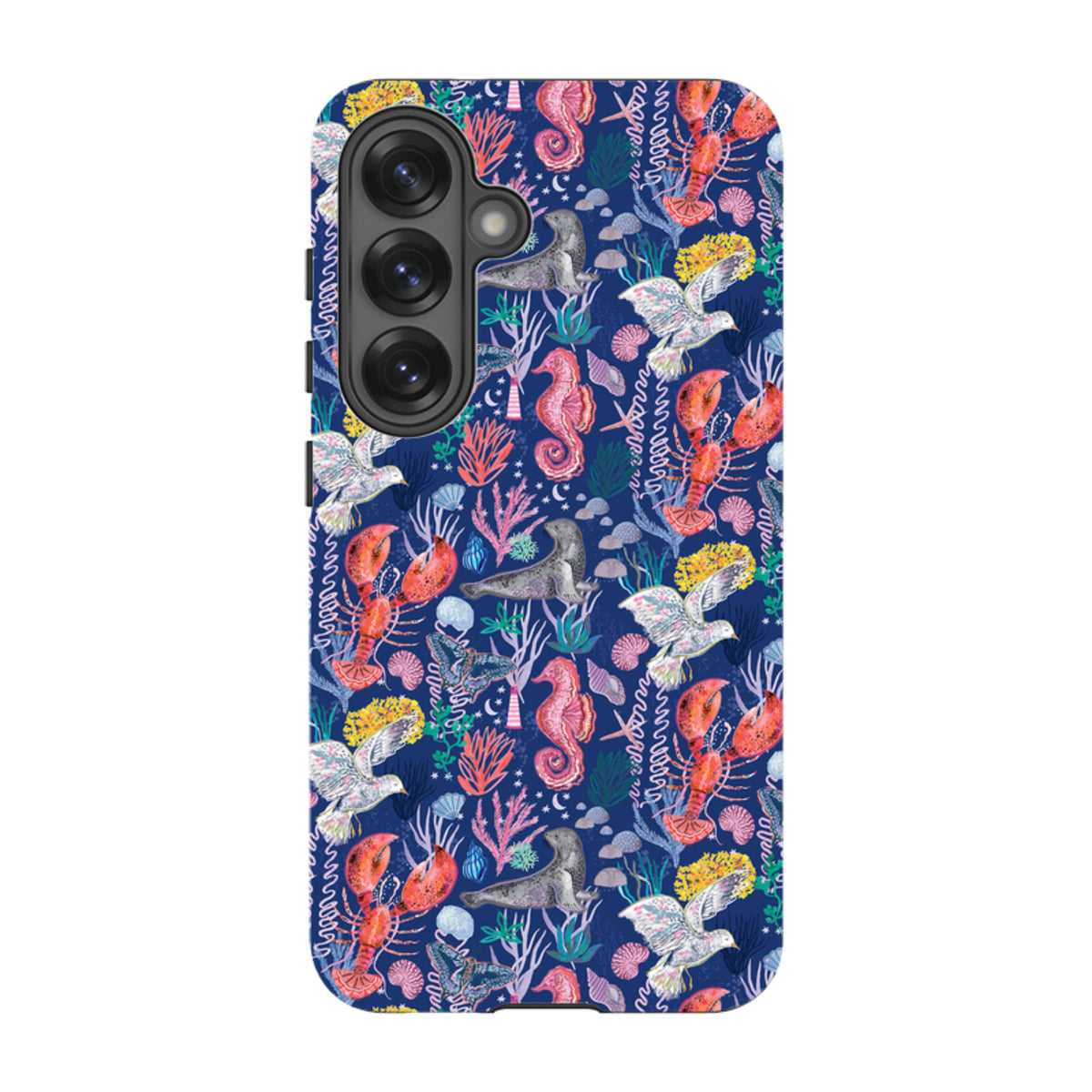 Samsung Tough  Case - Coastline Pattern C By Emma Frances Grant