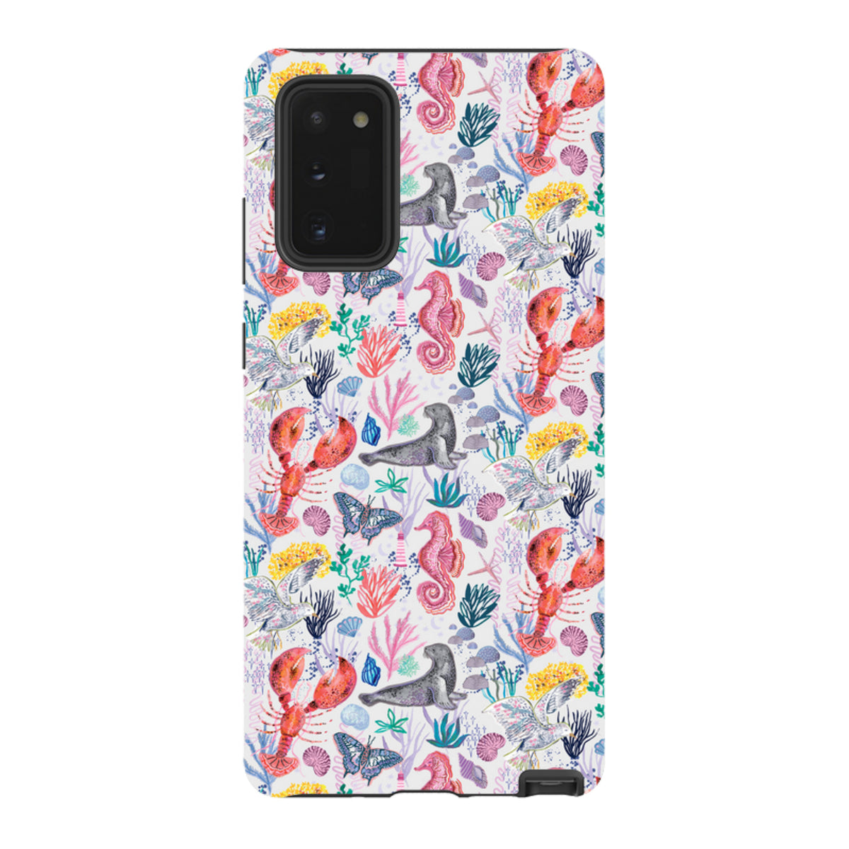 Samsung Tough  Case - Coastline Pattern D By Emma Frances Grant