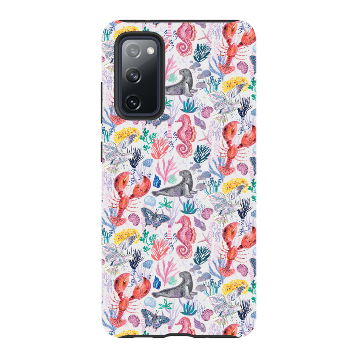 Samsung Tough  Case - Coastline Pattern D By Emma Frances Grant