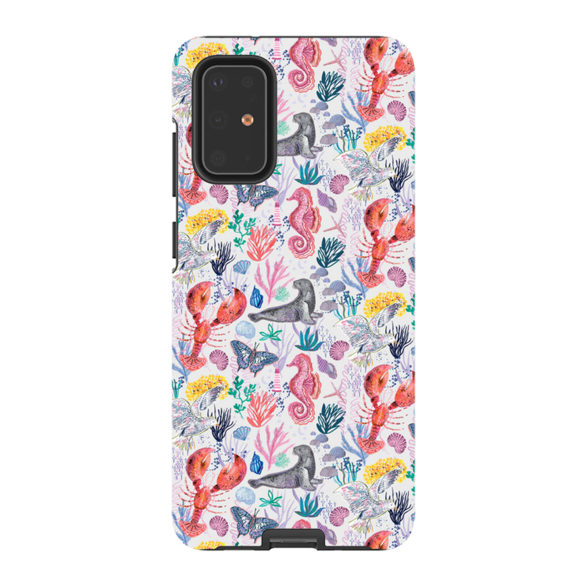 Samsung Tough  Case - Coastline Pattern D By Emma Frances Grant