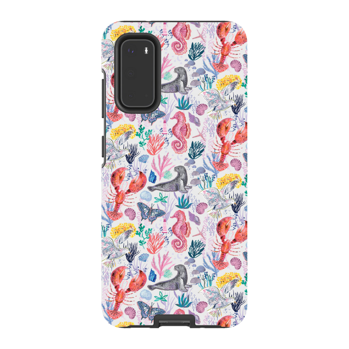 Samsung Tough  Case - Coastline Pattern D By Emma Frances Grant