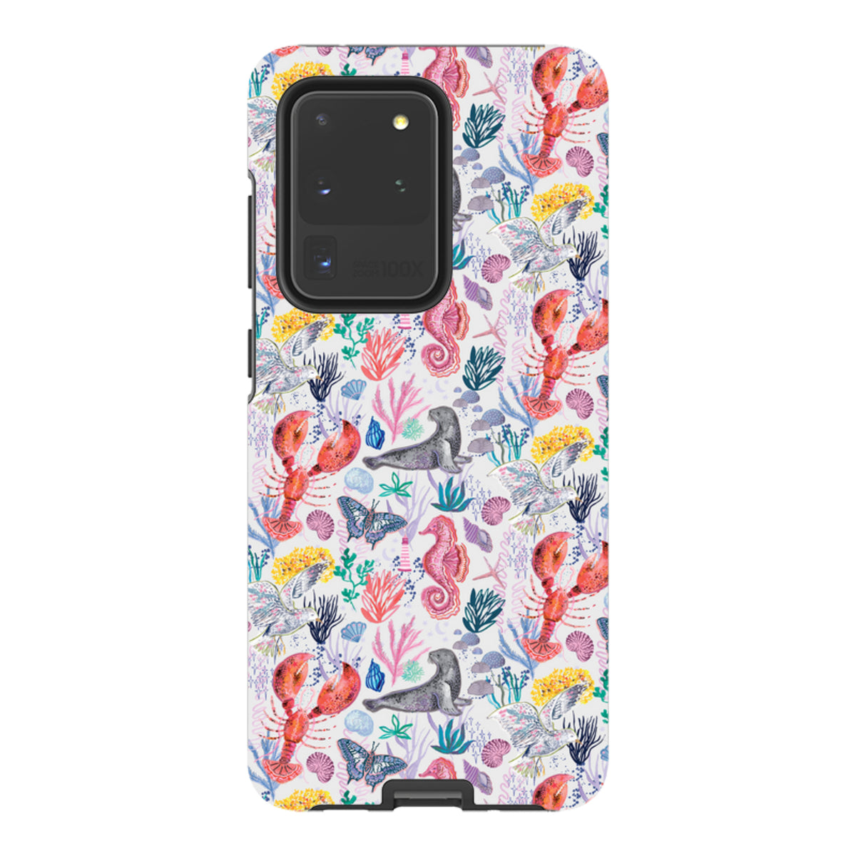 Samsung Tough  Case - Coastline Pattern D By Emma Frances Grant