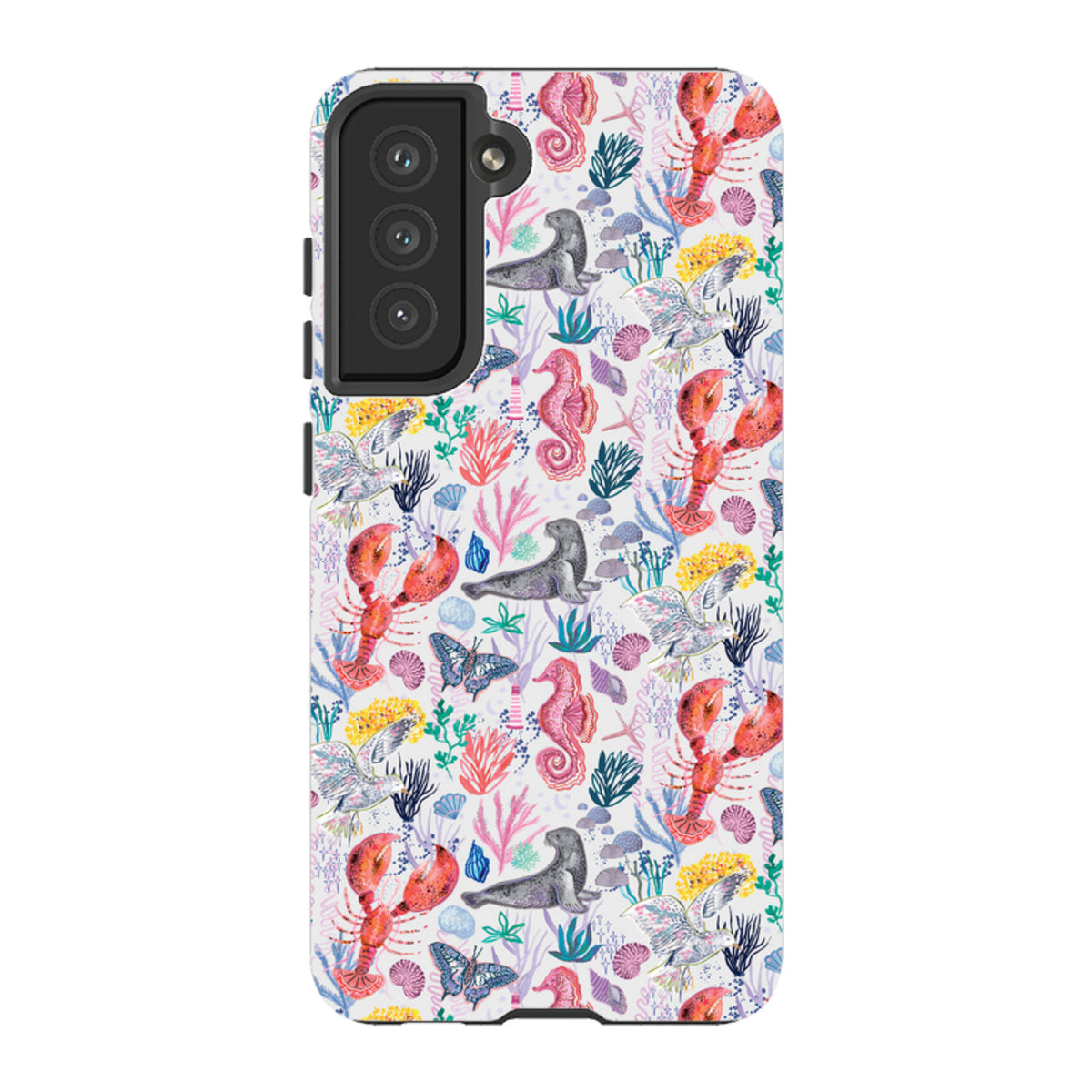 Samsung Tough  Case - Coastline Pattern D By Emma Frances Grant