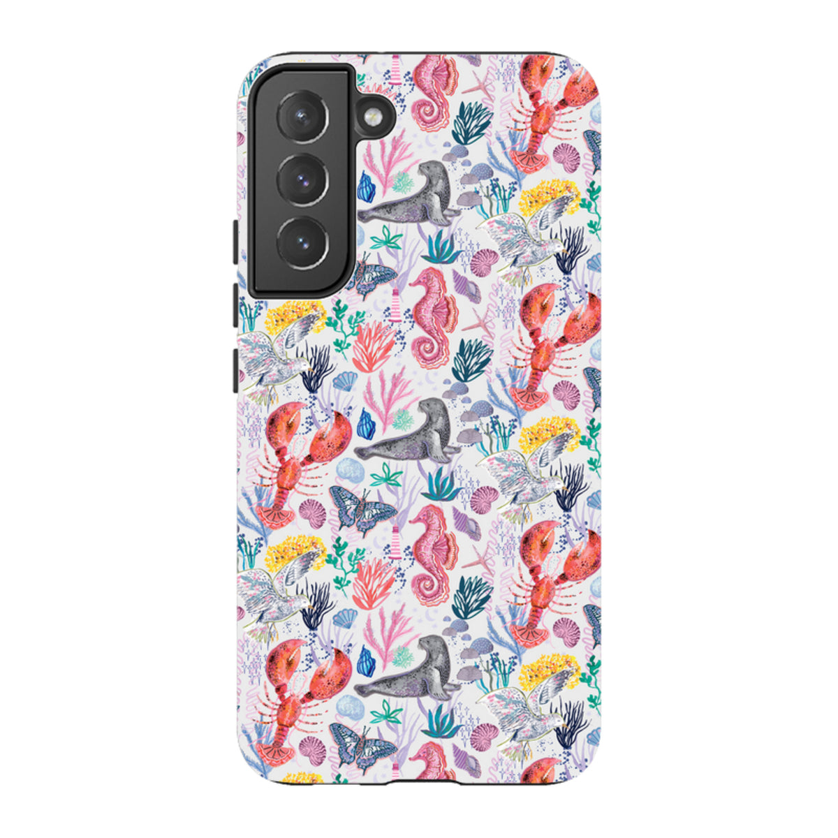 Samsung Tough  Case - Coastline Pattern D By Emma Frances Grant